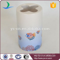 YSb50009-01 conjunto de baño de dolomita diseño de peces de mar